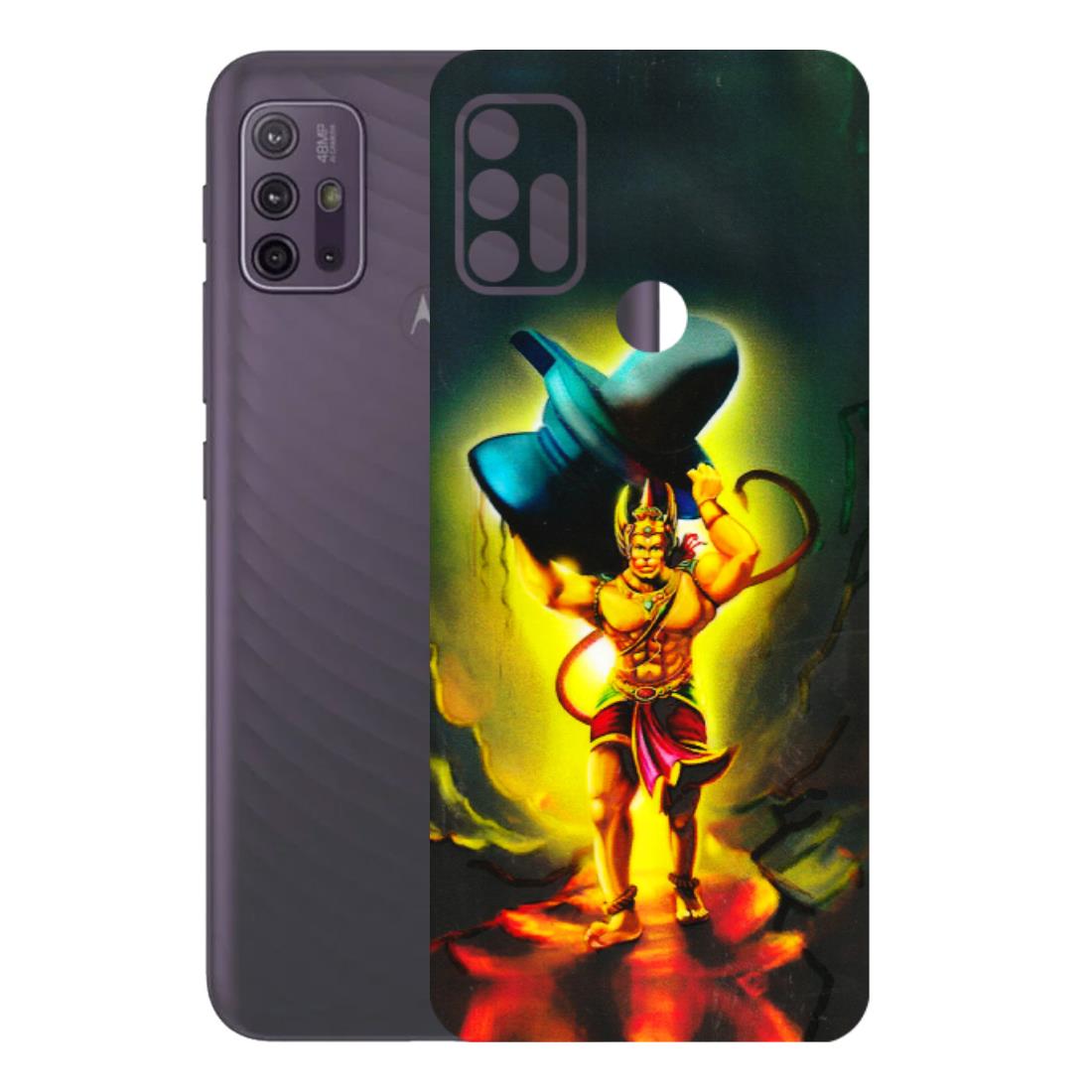 Motorola Phone Skins (All Models) - Hanuman Ji - 3D Embossed Finish (L-128) Motorola Moto G10 Power