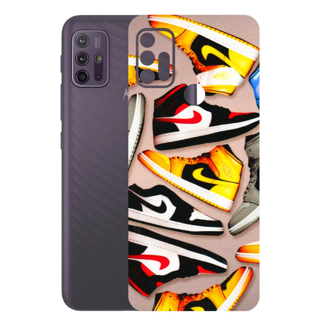 Motorola Phone Skins (All Models) - Sneaker Lover - 3D Embossed Finish (L-135) Motorola Moto G10 Power