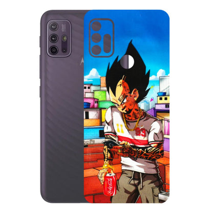 Motorola Phone Skins (All Models) - Vegeta - 3D Embossed Finish (L-136) Motorola Moto G10 Power