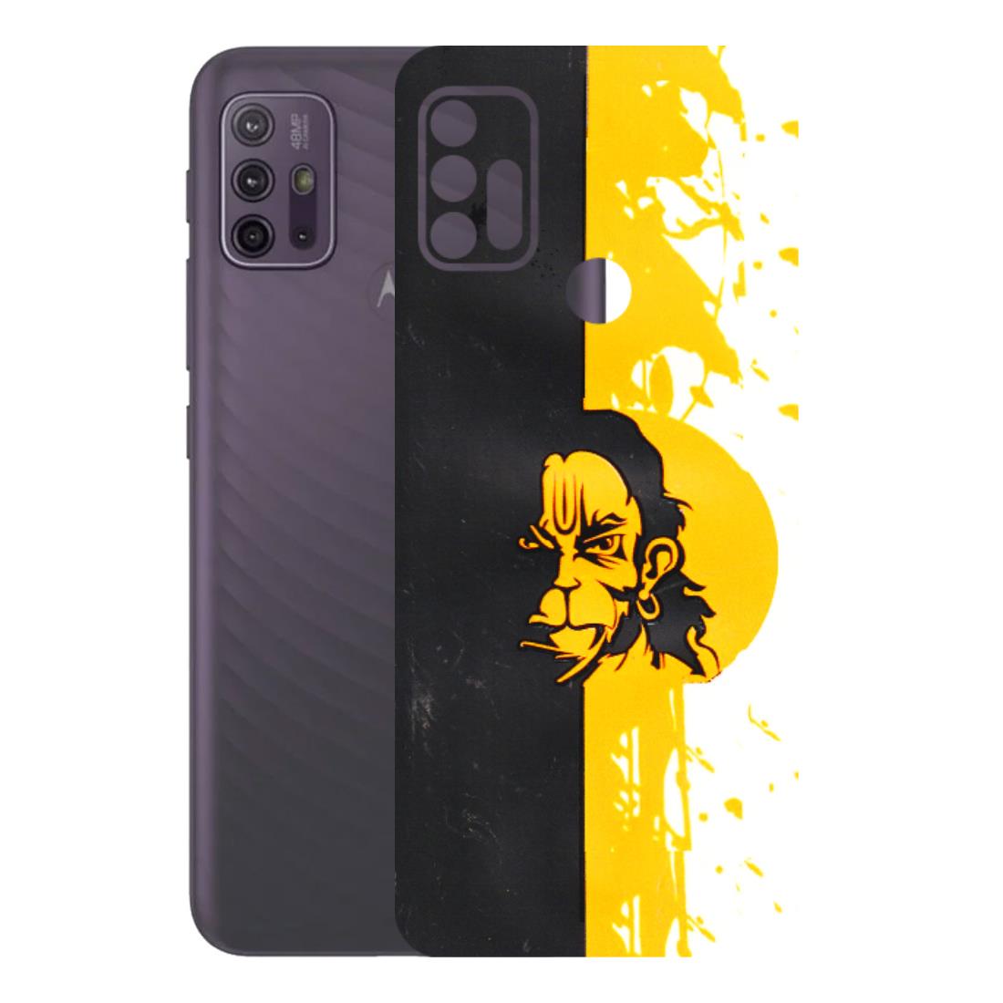Motorola Phone Skins (All Models) - Bajrangbali - 3D Embossed Finish (L-151) Motorola Moto G10 Power