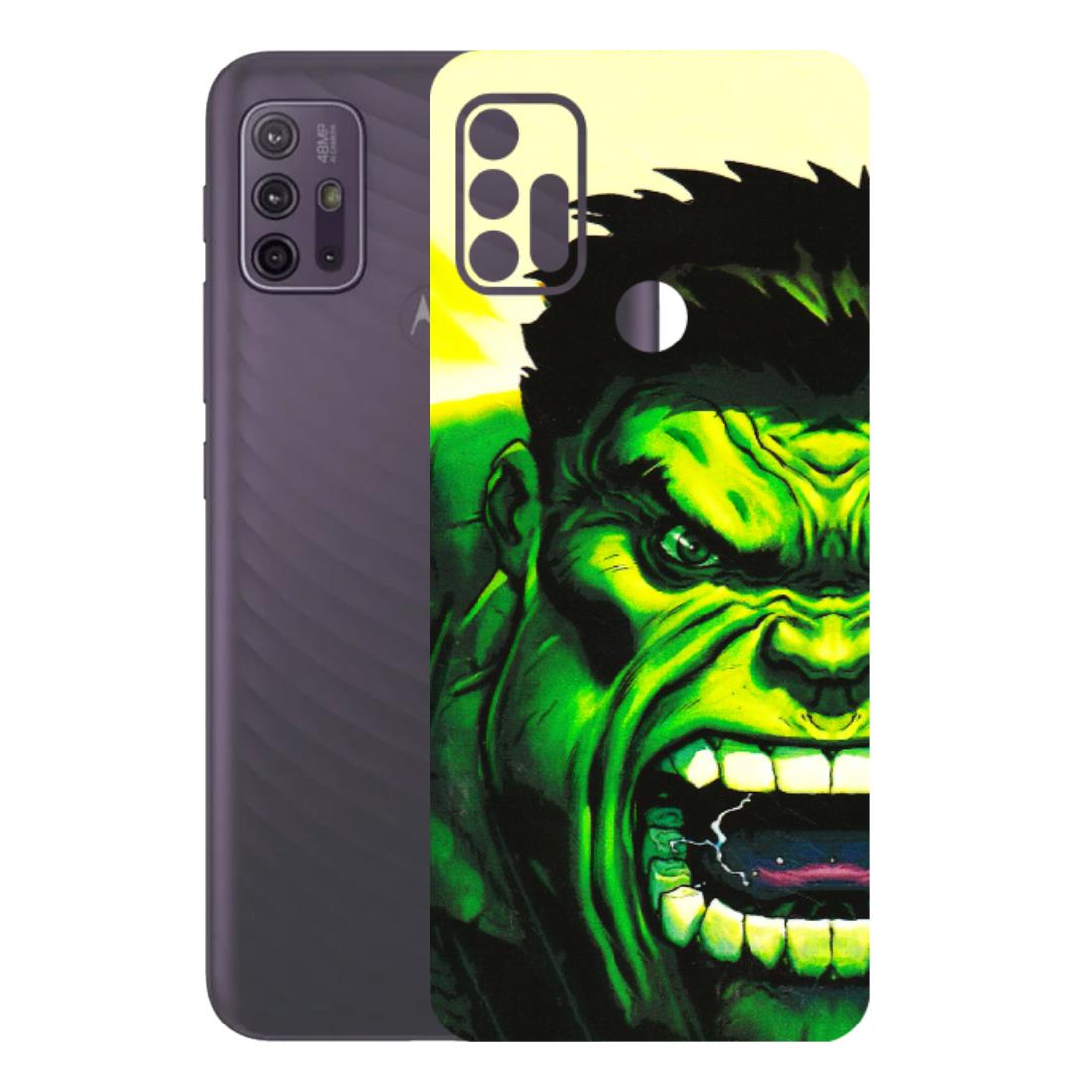 Motorola Phone Skins (All Models) - Hulk - 3D Embossed Finish (L-180) Motorola Moto G10 Power