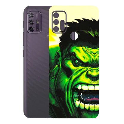 Motorola Phone Skins (All Models) - Hulk - 3D Embossed Finish (L-180) Motorola Moto G10 Power