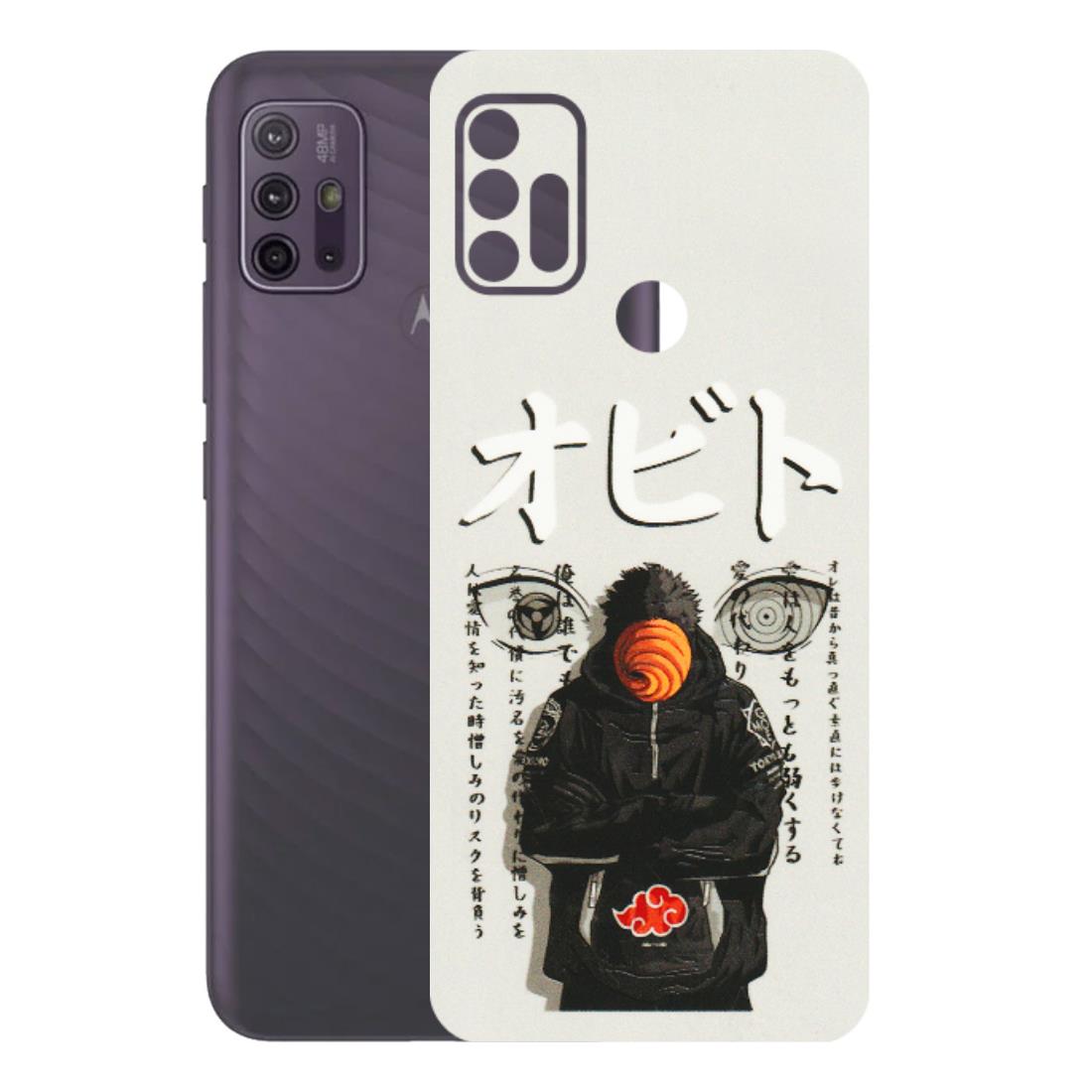 Motorola Phone Skins (All Models) - Obito Anime Eye - 3D Embossed Finish (L-19) Motorola Moto G10 Power