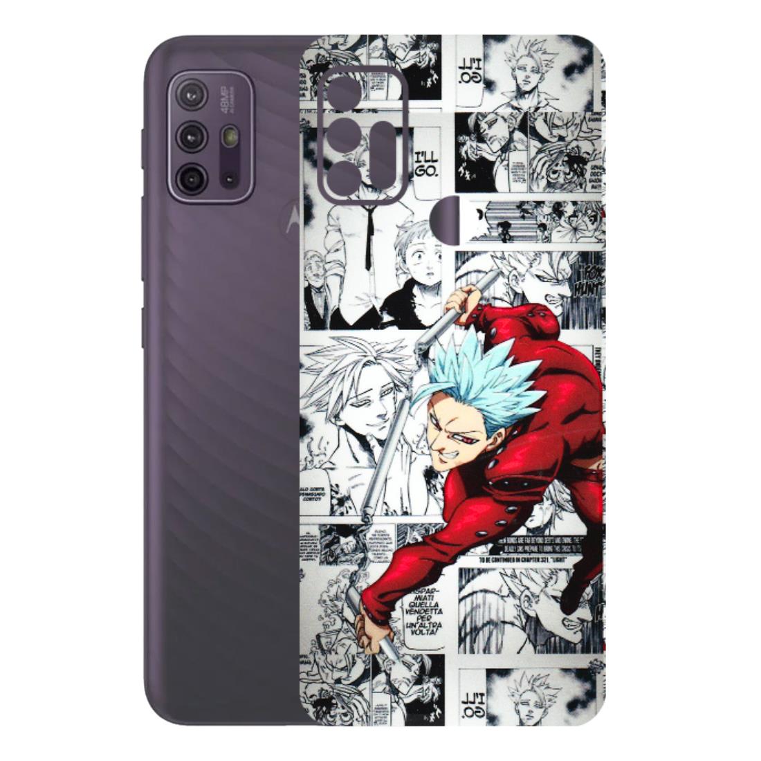 Motorola Phone Skins (All Models) - Anime Comic - 3D Embossed Finish (L-192) Motorola Moto G10 Power