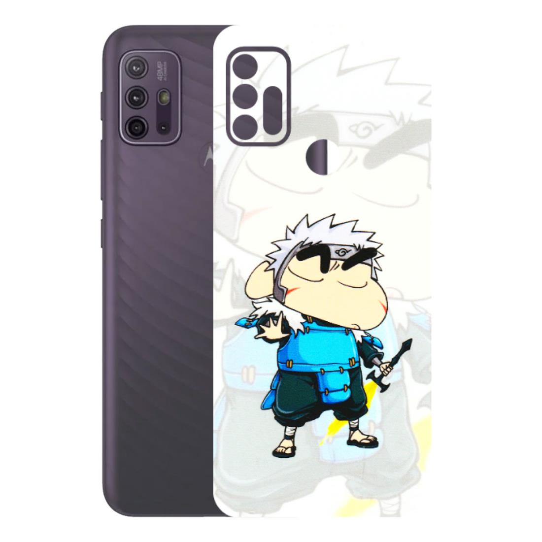 Motorola Phone Skins (All Models) - Angry Young Shinchan - 3D Embossed Finish (L-226) Motorola Moto G10 Power