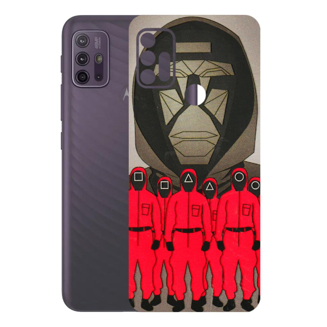 Motorola Phone Skins (All Models) - Squid Game Hero - 3D Embossed Finish (L-245) Motorola Moto G10 Power