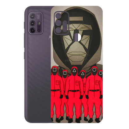Motorola Phone Skins (All Models) - Squid Game Hero - 3D Embossed Finish (L-245) Motorola Moto G10 Power