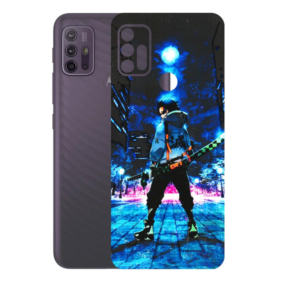 Motorola Phone Skins (All Models) - Demon Slayer Sword - 3D Embossed Finish (L-247) Motorola Moto G10 Power