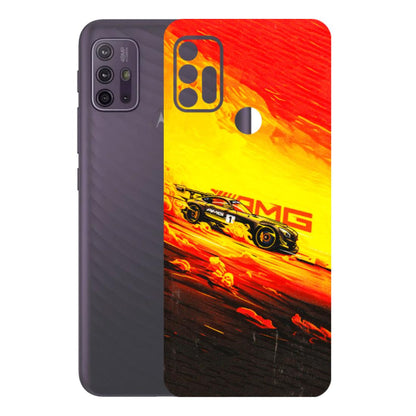 Motorola Phone Skins (All Models) - AMG Car Speed Cover - 3D Embossed Finish (L-256) Motorola Moto G10 Power