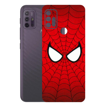 Motorola Phone Skins (All Models) - Spidey Eyes - 3D Embossed Finish (L-257) Motorola Moto G10 Power
