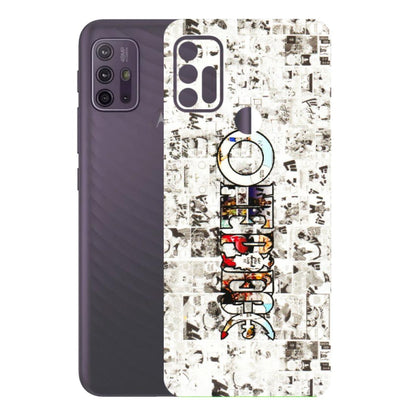 Motorola Phone Skins (All Models) - One Piece Manga - 3D Embossed Finish (L-26) Motorola Moto G10 Power
