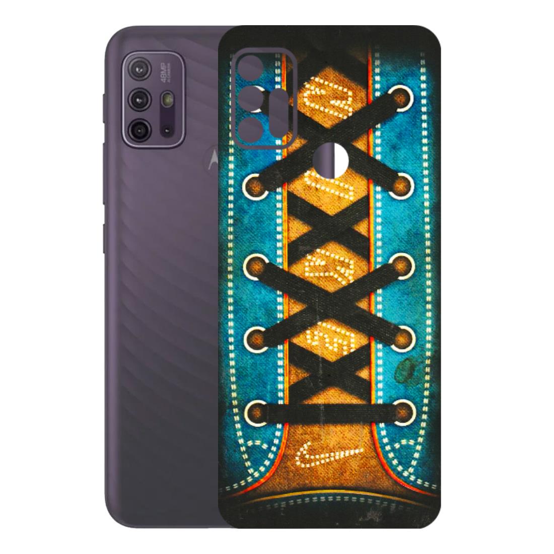 Motorola Phone Skins (All Models) - Sneakers Lover Nike - 3D Embossed Finish (L-262) Motorola Moto G10 Power