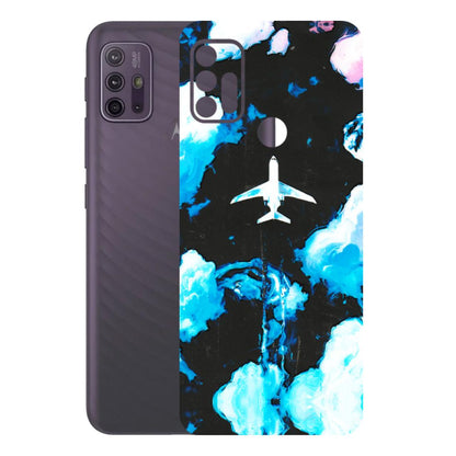 Motorola Phone Skins (All Models) - Travel In Airline - 3D Embossed Finish (L-264) Motorola Moto G10 Power