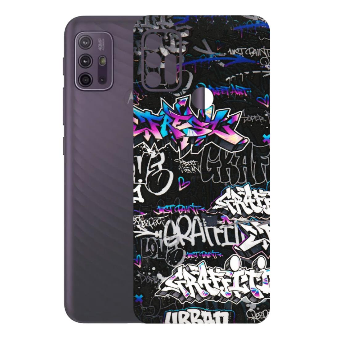 Motorola Phone Skins (All Models) - Graffiti Killer - 3D Embossed Finish (L-274) Motorola Moto G10 Power