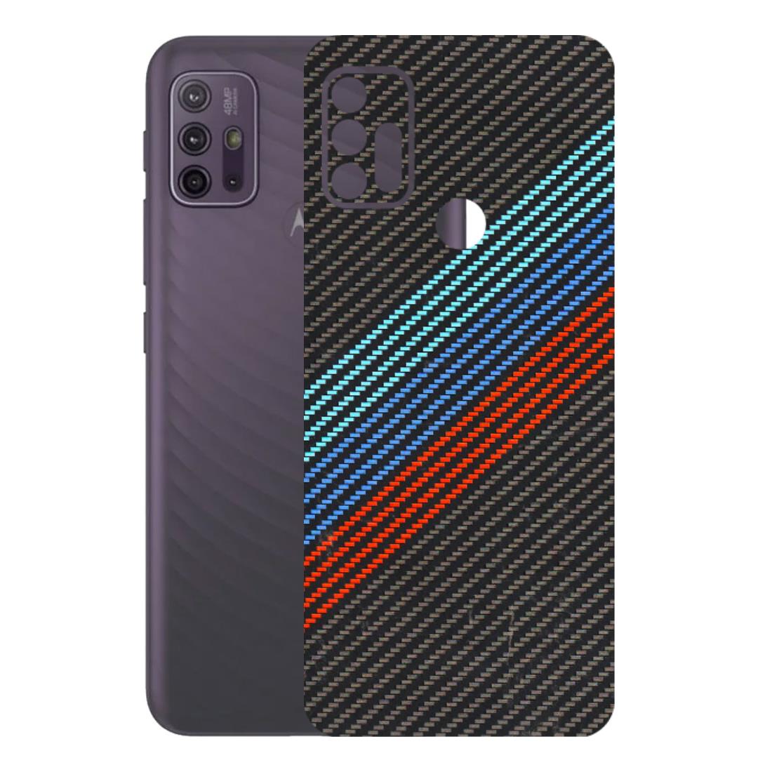 Motorola Phone Skins (All Models) - Carbon BM - 3D Embossed Finish (L-302) Motorola Moto G10 Power
