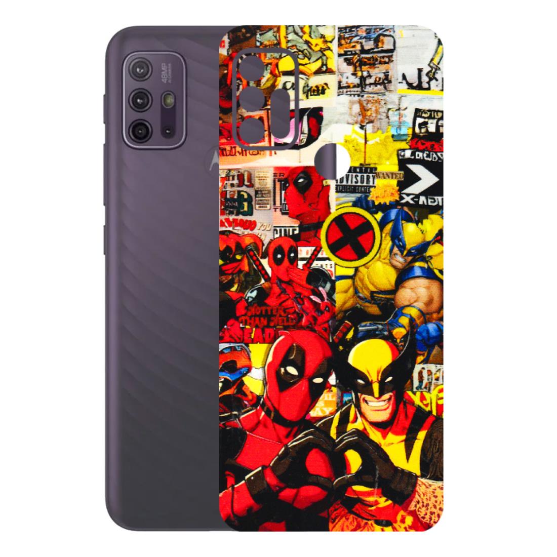 Motorola Phone Skins (All Models) - Spidy Wolverine - 3D Embossed Finish (L-310) Motorola Moto G10 Power
