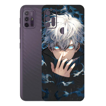 Motorola Phone Skins (All Models) - New Jujutsu Kaisen Anime - 3D Embossed Finish (L-313) Motorola Moto G10 Power