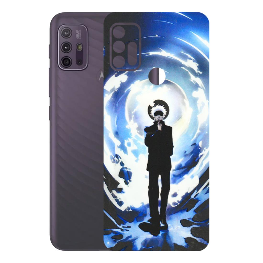 Motorola Phone Skins (All Models) - Jujustu Kaisen Anime Manga - 3D Embossed Finish (L-317) Motorola Moto G10 Power