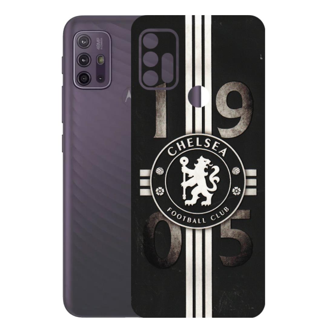 Motorola Phone Skins (All Models) - Chelsea Fan Club - 3D Embossed Finish (L-36) Motorola Moto G10 Power