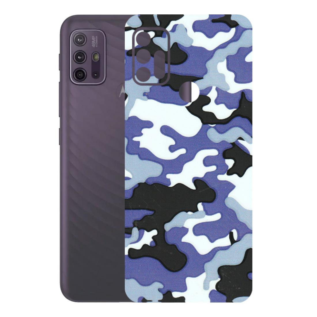 Motorola Phone Skins (All Models) - Powerfull Military Camoflauge - 3D Embossed Finish (L-49) Motorola Moto G10 Power