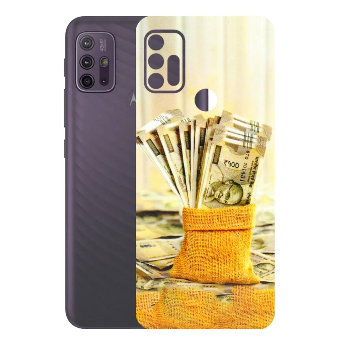 Motorola Phone Skins (All Models) - Show Me The Money - 3D Embossed Finish (L-52) Motorola Moto G10 Power