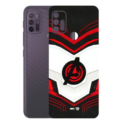 Motorola Phone Skins (All Models) - Avengers Logo - 3D Embossed Finish (L-55) Motorola Moto G10 Power