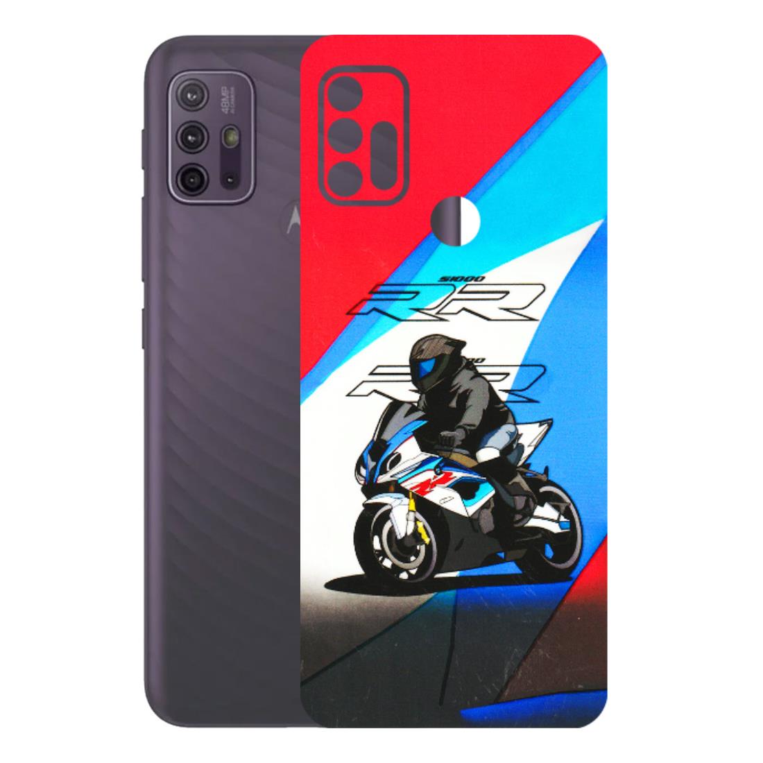 Motorola Phone Skins (All Models) - Bikers Love - 3D Embossed Finish (L-58) Motorola Moto G10 Power