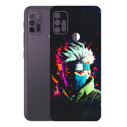Motorola Phone Skins (All Models) - Anime Cool Character - 3D Embossed Finish (L-59) Motorola Moto G10 Power