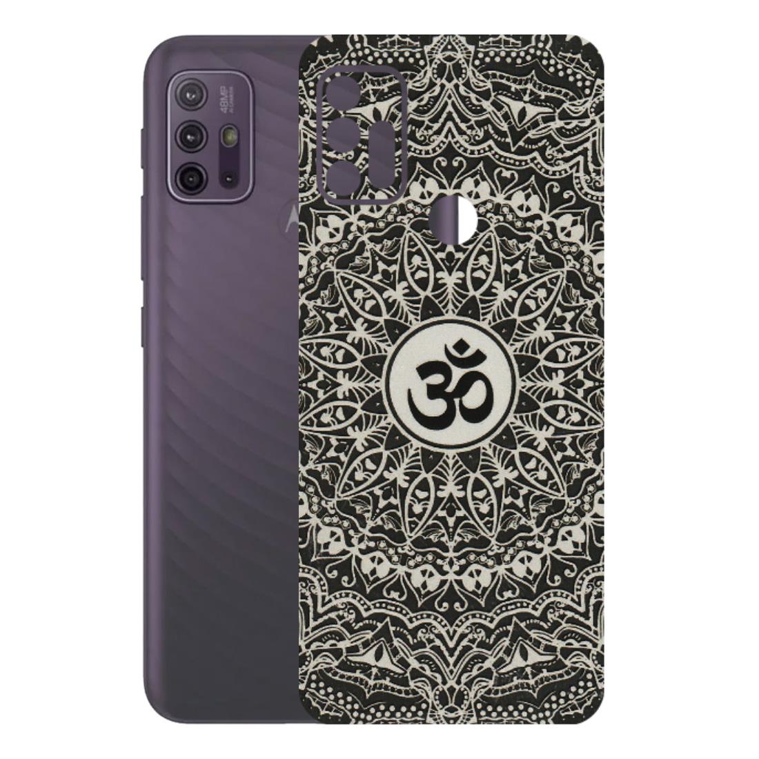 Motorola Phone Skins (All Models) - Aum Elegant Mandala - 3D Embossed Finish (L-62) Motorola Moto G10 Power