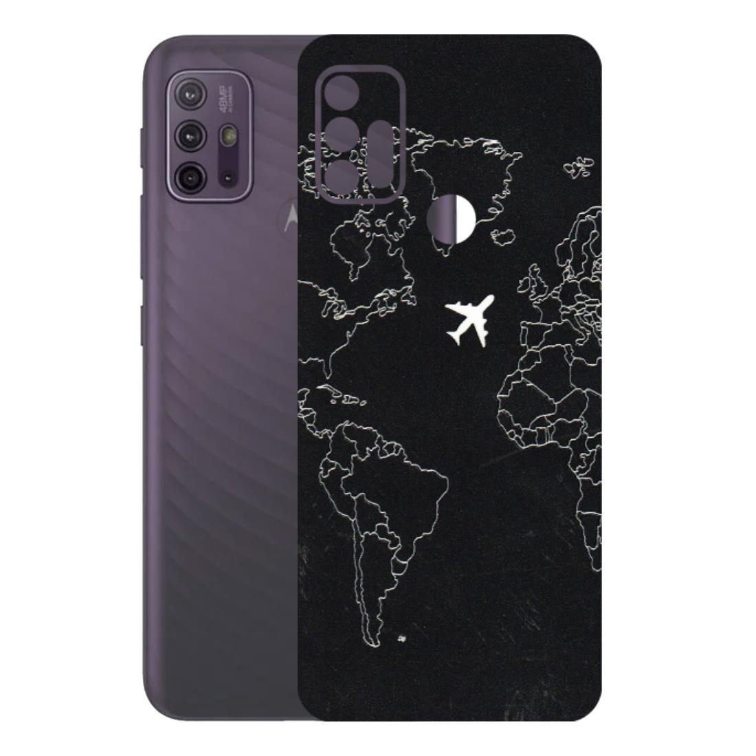 Motorola Phone Skins (All Models) - Never Ending Travel - 3D Embossed Finish (L-79) Motorola Moto G10 Power
