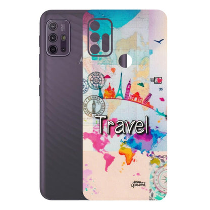 Motorola Phone Skins (All Models) - Travel The Wonders - Matte Finish (M-108) Motorola Moto G10 Power