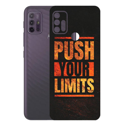 Motorola Phone Skins (All Models) - Push Your Limits - Matte Finish (M-118) Motorola Moto G10 Power