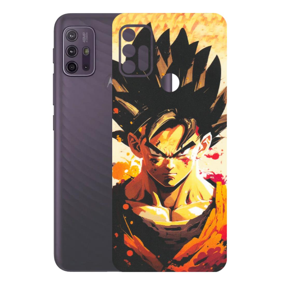 Motorola Phone Skins (All Models) - Angry Goku - Matte Finish (M-12) Motorola Moto G10 Power