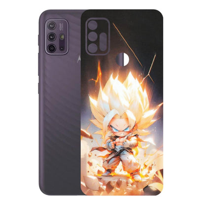Motorola Phone Skins (All Models) - Goku Dragon Cute Anime - Matte Finish (M-131) Motorola Moto G10 Power