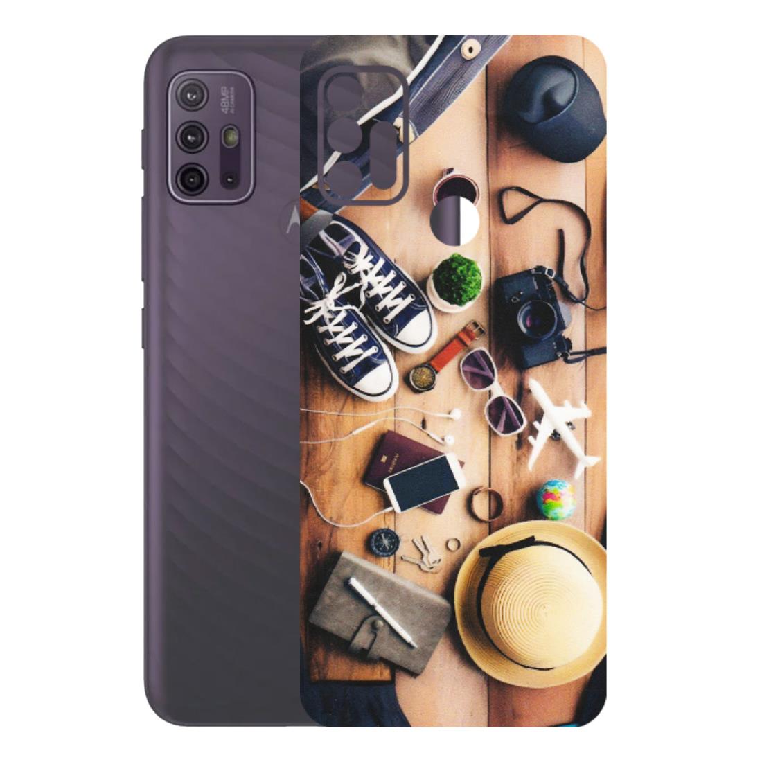 Motorola Phone Skins (All Models) - Travel Wanderlust - Matte Finish (M-133) Motorola Moto G10 Power