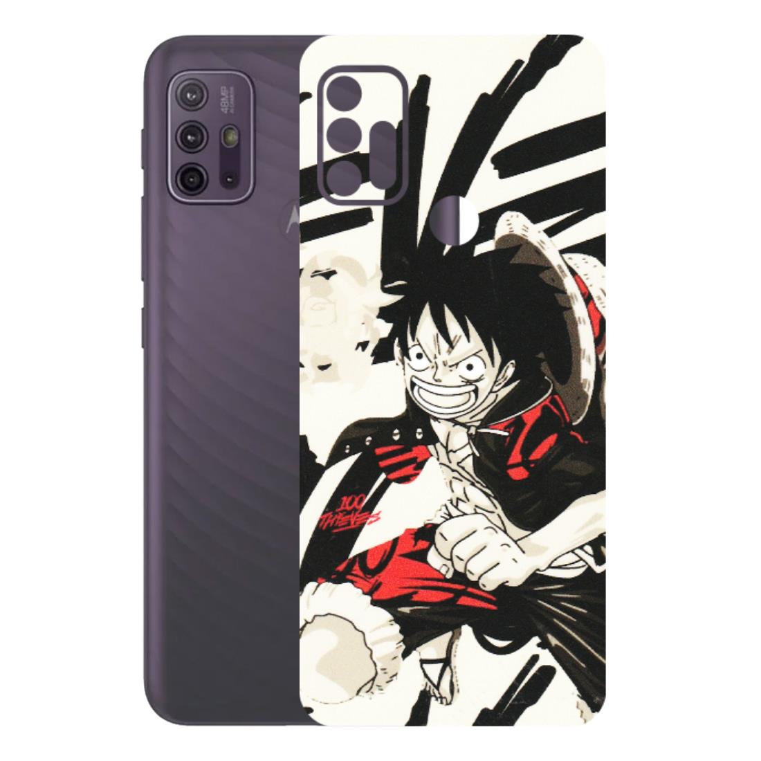 Motorola Phone Skins (All Models) - Monkey D.Luffy Manga Anime - Matte Finish (M-145) Motorola Moto G10 Power
