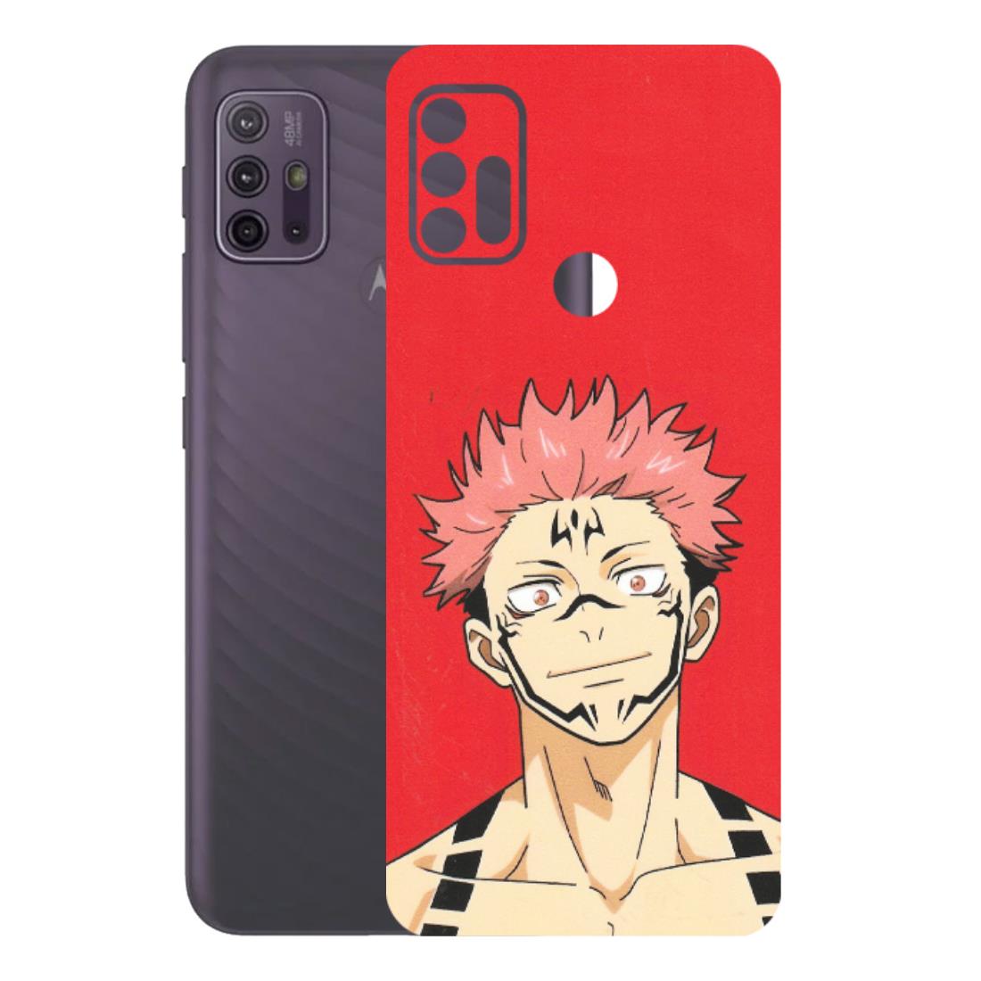Motorola Phone Skins (All Models) - Ryomen Sukuna Fun Anime - Matte Finish (M-153) Motorola Moto G10 Power
