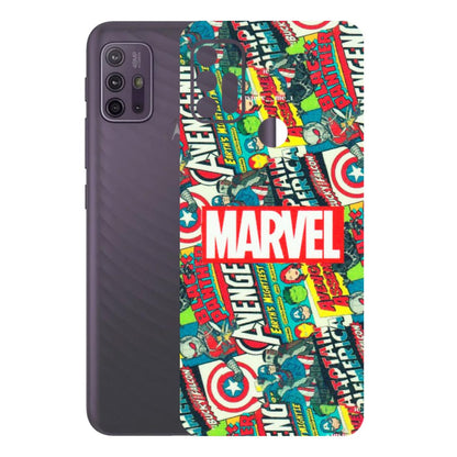 Motorola Phone Skins (All Models) - Marvel Comic Lover - Matte Finish (M-30) Motorola Moto G10 Power