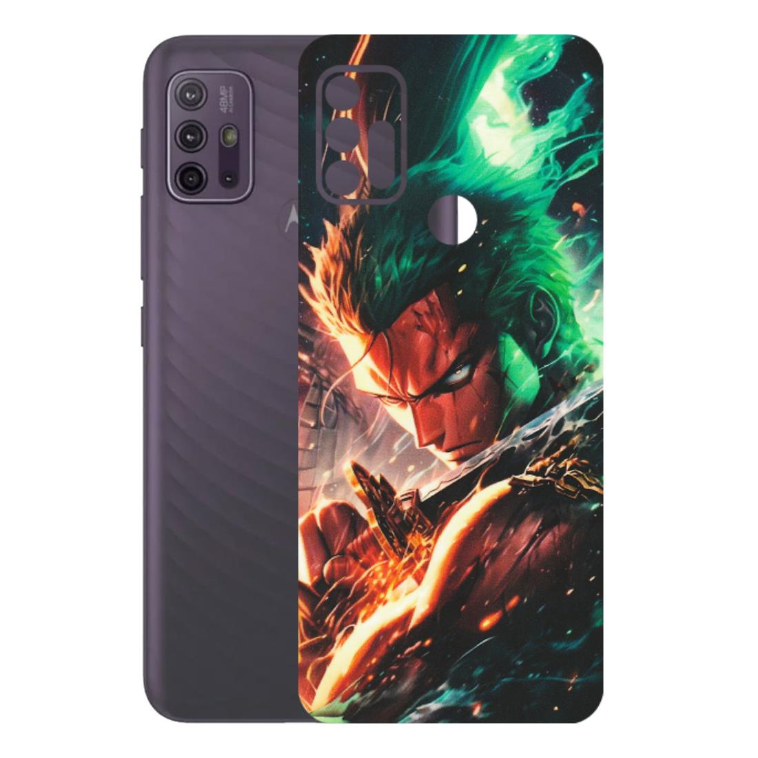 Motorola Phone Skins (All Models) - Anime Gojo Sword - Matte Finish (M-32) Motorola Moto G10 Power