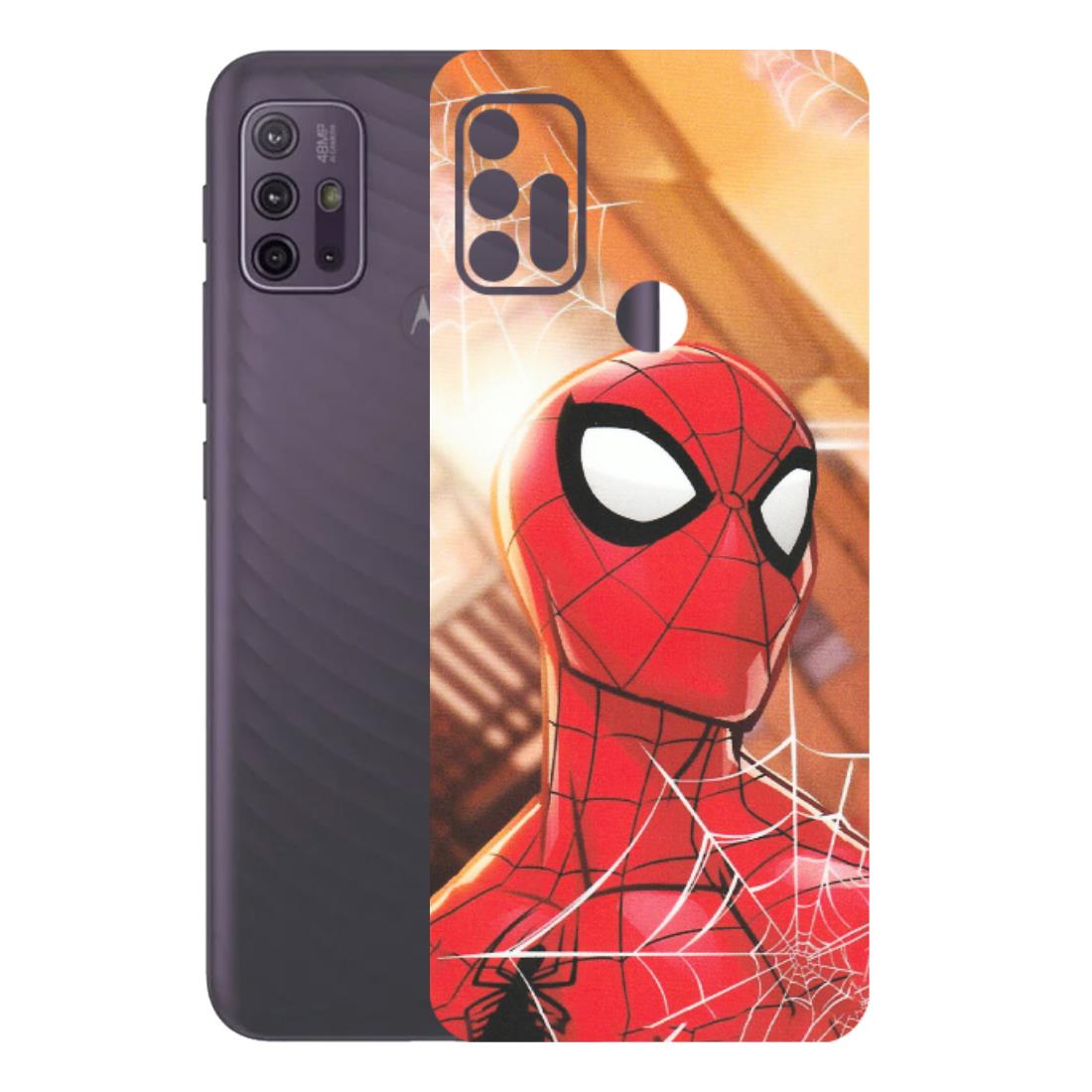 Motorola Phone Skins (All Models) - Spiderman Face New - Matte Finish (M-41) Motorola Moto G10 Power