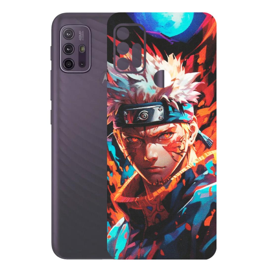 Motorola Phone Skins (All Models) - Anime Ferocious Character - Matte Finish (M-44) Motorola Moto G10 Power