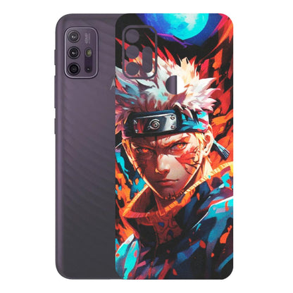Motorola Phone Skins (All Models) - Anime Ferocious Character - Matte Finish (M-44) Motorola Moto G10 Power