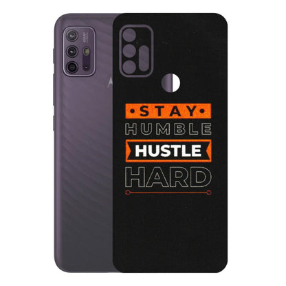 Motorola Phone Skins (All Models) - Stay Humble Stay Hard - Matte Finish (M-48) Motorola Moto G10 Power