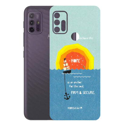 Motorola Phone Skins (All Models) - A Beautiful Sunset of Hope - Matte Finish (M-75) Motorola Moto G10 Power