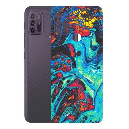 Motorola Phone Skins (All Models) - Majestic Galactic Marbel - Matte Finish (M-85) Motorola Moto G10 Power