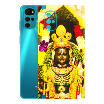 Motorola Phone Skins (All Models) - Ram Lalla Ayodhya - 3D Embossed Finish (L-103) Motorola Moto G22