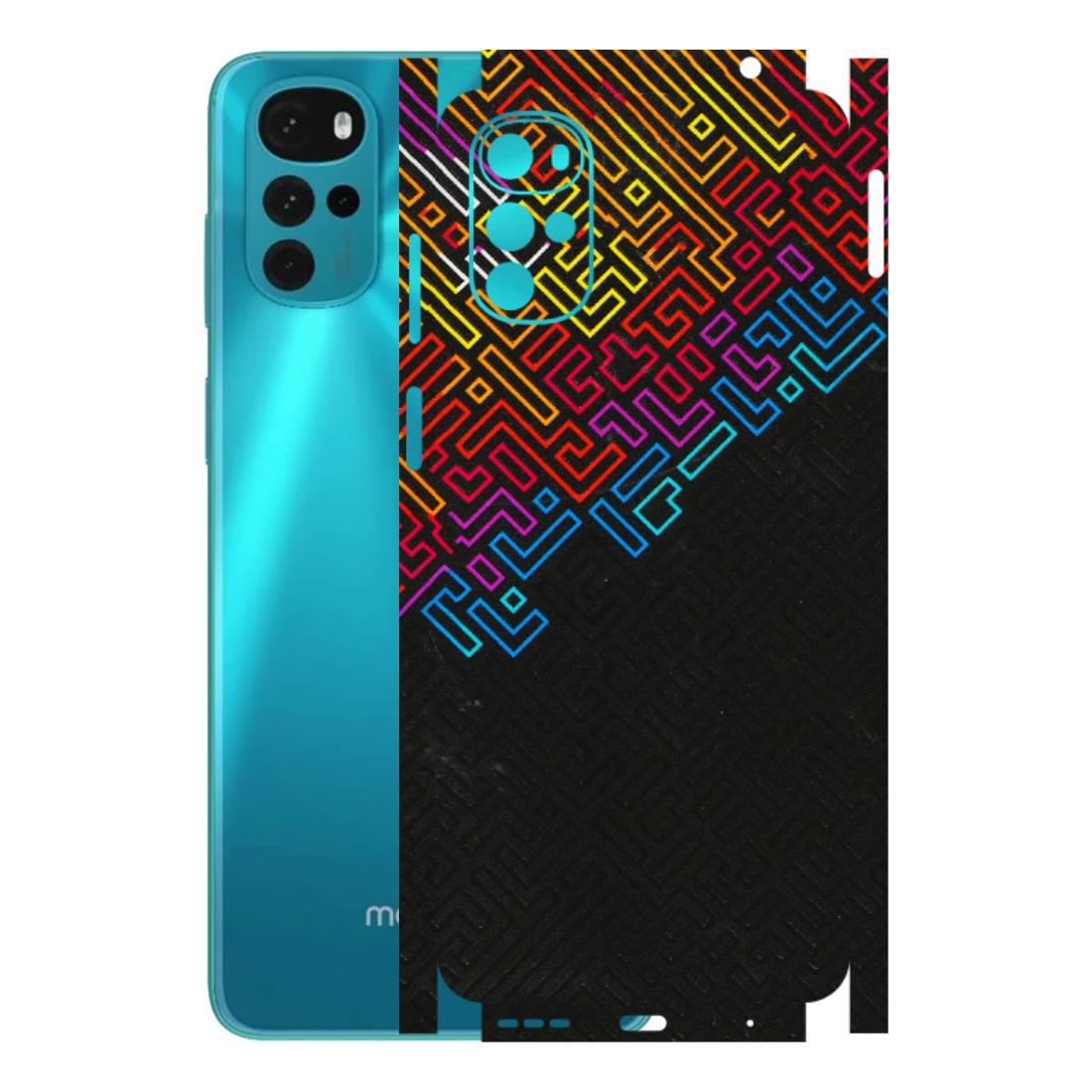 Motorola Phone Skins (All Models) - Dotme Pattern Art - 3D Embossed Finish (L-121) Motorola Moto G22
