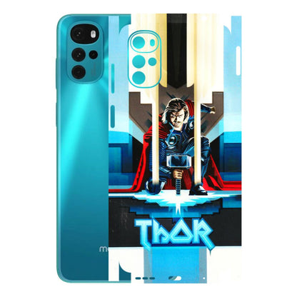 Motorola Phone Skins (All Models) - Thor - 3D Embossed Finish (L-137) Motorola Moto G22