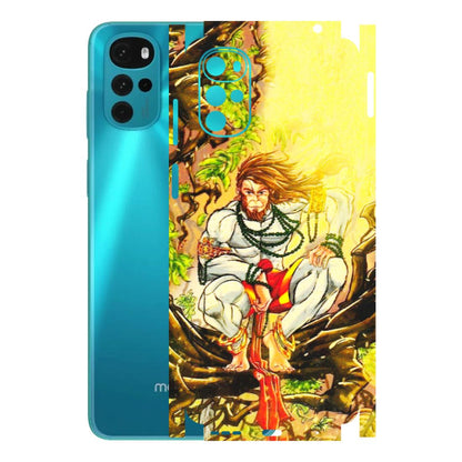 Motorola Phone Skins (All Models) - Lord Hanuman - 3D Embossed Finish (L-152) Motorola Moto G22