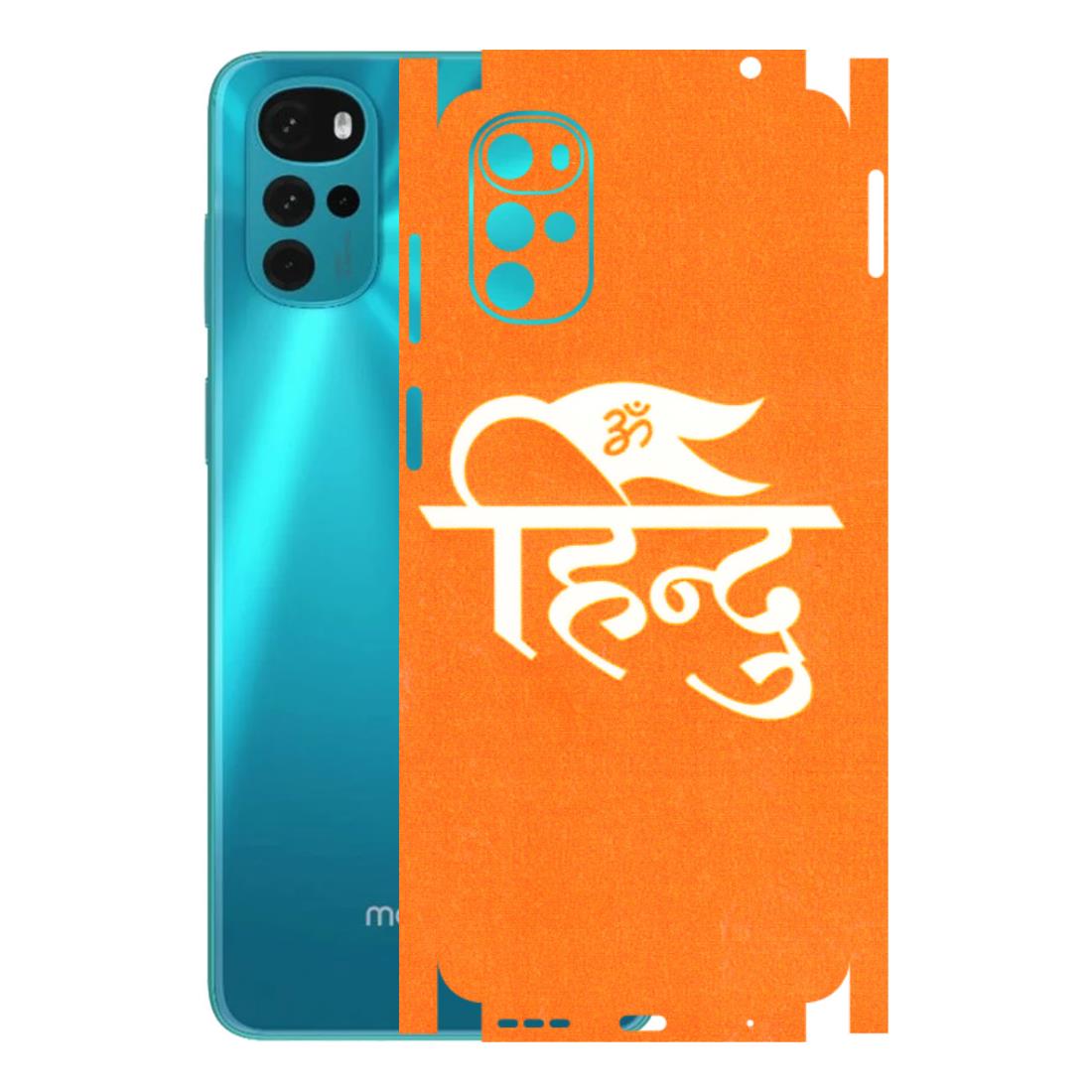 Motorola Phone Skins (All Models) - Hindu Kesari - 3D Embossed Finish (L-154) Motorola Moto G22